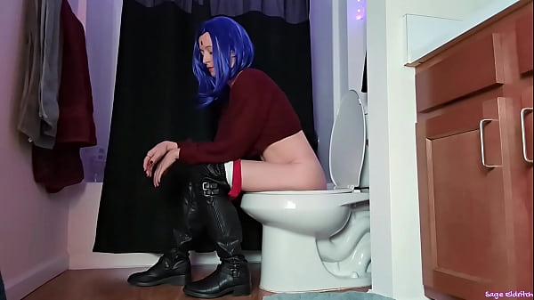 Raven in Boots Peeing [Voyeur] Sage Eldritch